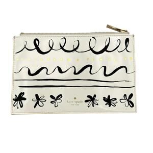 Kate Spade New York Daisy Place Pencil Pouch Storage Bag